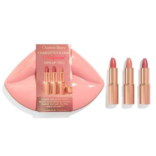 Charlotte Tilbury K.I.S.S.I.N.G Lipstick - Moisturizing & Hydrating Lipstick with Light-Diffusing Pigments for a Luminous Finish & Fuller-Looking Lips