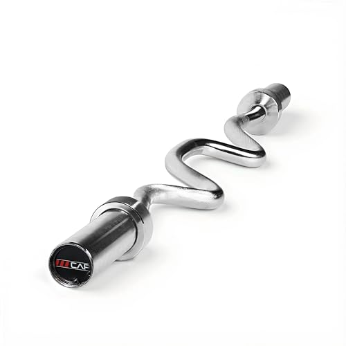 CAP Barbell 48-Inch Super Curl Olympic Barbell for 2-Inch Weight Plates | Multiple Options