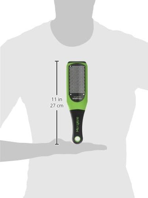 Microplane Artisan Series Grater & Zester - Fine Parmesan Cheese Tool | Green Color
