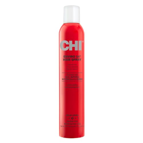 CHI Enviro 54 Hairspray, Firm Hold, Lightweight Spray to Finish & Secure Hairstyles, Sulfate & Paraben-Free, 2.6 Oz