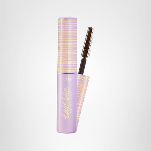 tarte tartelette tubing mascara – Lash Extensions in a Tube, Easy-to-Remove Eye Makeup, Clinically Proven to Volumize & Curl, 24Hr Smudge-Proof Longwear, Vegan & Cruelty-Free, travel size, black