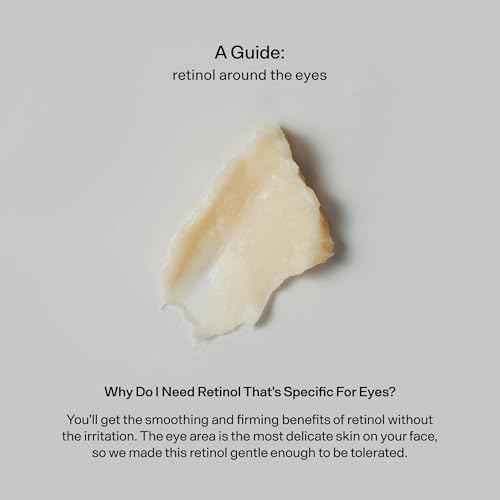 Versed Smooth Landing Advanced Retinoid Eye Balm - Anti Aging with Granactive Retinoid for Dark Circles, Crow's Feet & Eye Bags - Suitable for Sensitive Skin (0.42 oz)