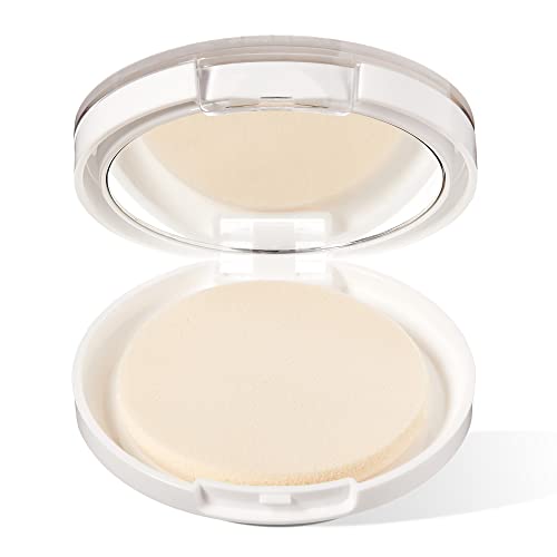 JOAH Perfect Complexion Cashmere Powder Foundation, Medium Face Coverage, Matte Finish, Korean Makeup, Compact Design For Oily & All Skin Types, 16 Hour Wear, Light with Warm Undertones