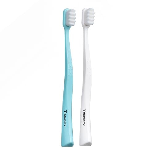 Extra Soft Toothbrushes for Adults - 20,000 Bristles, Super Nano Toothbrushes for Adults for Sensitive Gums, Toothbrush Soft Bristle Adult, Ultra Soft Bristle Toothbrush, Tooth Brush, Soft Toothbrush