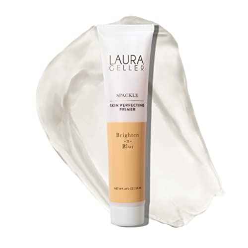 LAURA GELLER NEW YORK Spackle Primer - Brighten-n-Blur - Super-Size 2 Fl Oz - Mattifying Makeup Primer for Mature Skin