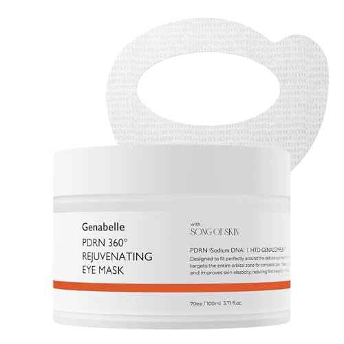 Genabelle PDRN 360¡Æ Rejuvenating Eye Mask ? Full Eye Area Care for Hydration, Firming & Elasticity with PDRN & Peptides ? Targets Dark Circles, Puffiness & Fine Lines ? 3.38 fl oz.