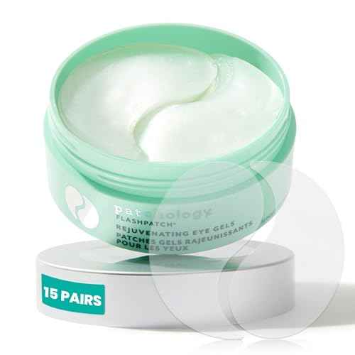 Patchology Rejuvenating Under Eye Patches for Dark Circles & Puffy Eyes - Hydrating Eye Mask with Caffeine & Collagen - Reduces Dark Circles, Puffiness, and Wrinkles - Under Eye Care (15 Pairs)