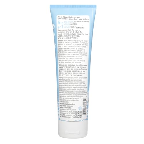 Pacifica Salty Waves Beach Hair Balm by Pacifica for Unisex - 4 oz Balm