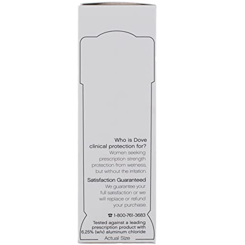 Dove Clinical Protection Antiperspirant, Cool Essentials, 1.7 Ounce (Pack of 1)