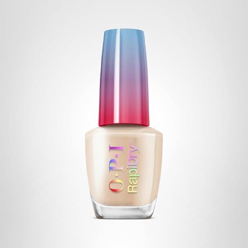 OPI RapiDry Quick Sand | Opaque Soft Nude Beige Crème Quick Dry Nail Polish | Vegan, Smudge Proof, Fast Drying