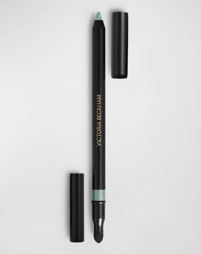 Victoria Beckham Satin Kajal Eyeliner - Longwear Waterproof in Seafoam | Includes Complimentary Face Sheet Masque