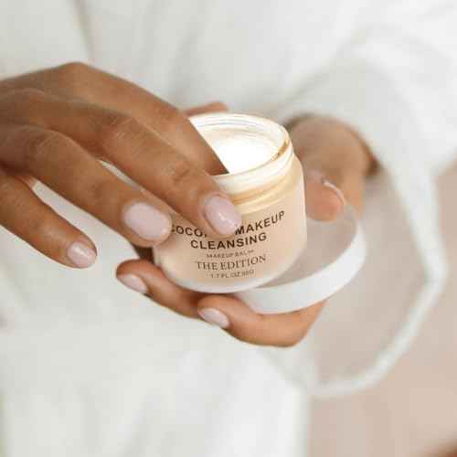 The Edition Coconut Balm Makeup Remover & Cleansing Balm ? Gentle Face & Eye Makeup Cleanser for Waterproof Makeup, Hydrating Skincare for All Skin Types, 50g