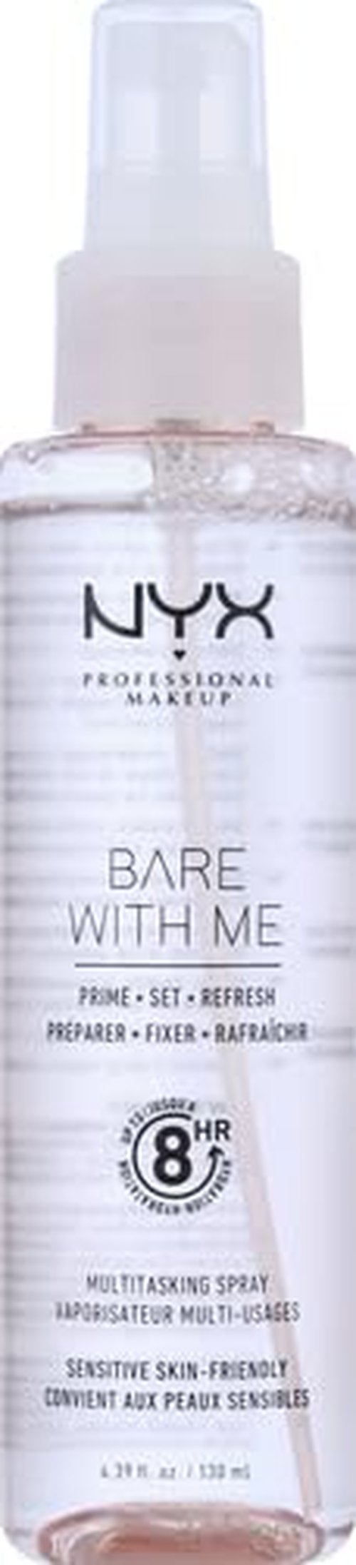 NYX PROFESSIONAL MAKEUP Bare With Me Face Primer & Setting Spray - Hydrating Mist for 8HR Wear