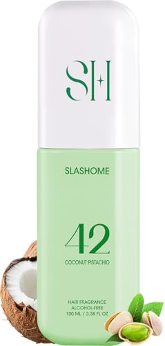 slashome Hair Perfume for Men & Women – Citrus Ocean, Alcohol-Free Moisturizing Hair & Body Mist, Long-Lasting Citrus Woody Fragrance for Hair, Wigs & Fabric, 100ml, Father’s Day & Birthday Gift