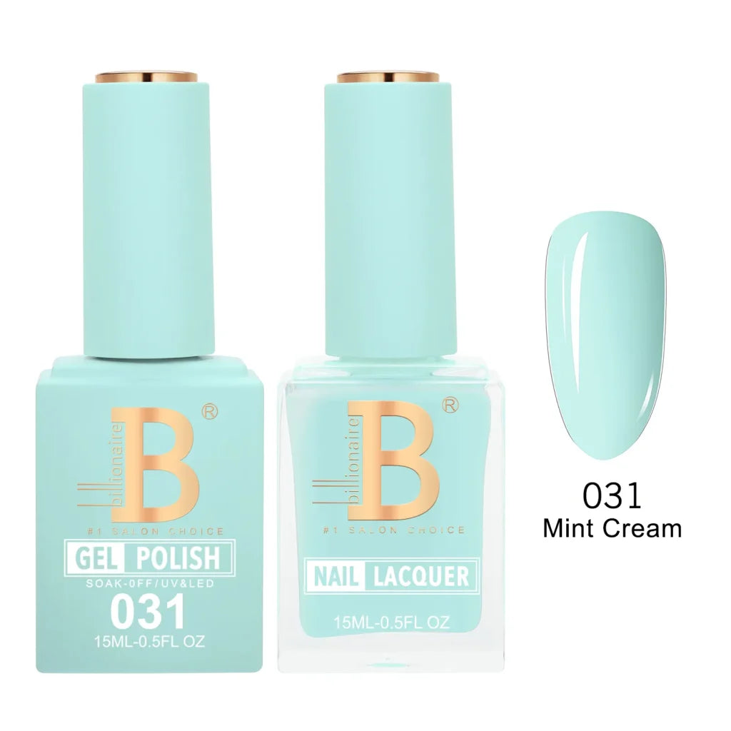 Matching Gel & Lacquer Nail Polish Duo Set - Multiple Colors