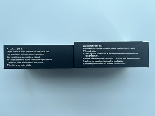 Germantique Crystal Hair Eraser,Natural Crystal Hair Remover,Reusable Painless Nano Glass Hair Removal Device Without Shaver,Gentle Crystal Epilator and Exfoliator for Soft Silky Skin(Light Blue)