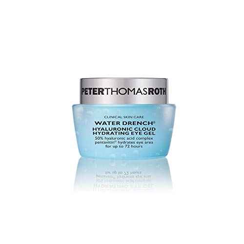 Peter Thomas Roth | Water Drench¢ç Hyaluronic Cloud Hydrating Eye Gel | Hyaluronic Acid Gel With Caffeine, for Fine Lines, Wrinkles, Under-Eye Puffiness and Dark Circles