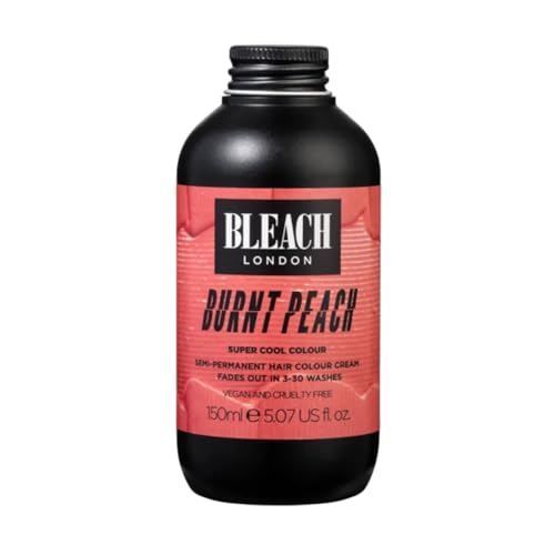 Bleach London Green Juice Semi-Permanent Hair Colour Cream - Pale Green, Vegan, Cruelty Free, Vibrant Temporary Dye 150 ml