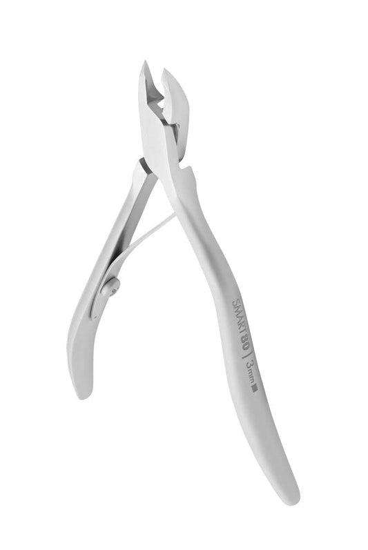 STALEKS PRO - Cuticle Nippers for Manicure and Pedicure Smart 20 3mm NS-80-3