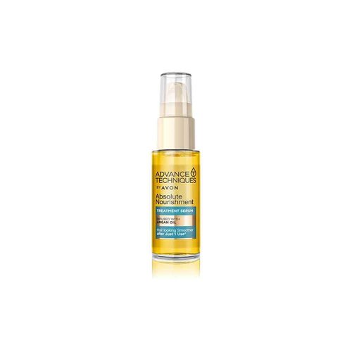 Avon Advance Techniques Moroccan Argan Oil Leave-In Treatment - Nourishing for All Hair Types