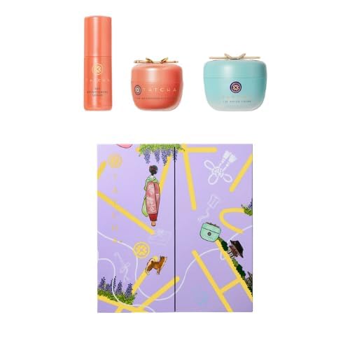 TATCHA Clear Pores & Bright Skin Gift Set - Water Cream, Brightening Eye Cream & Travel Serum ($170 Value)