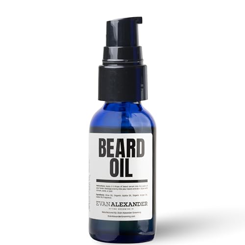 Evan Alexander Fine Grooming MY Serum Beard Oil for Men's, Fresh, 1 Fluid Ounces