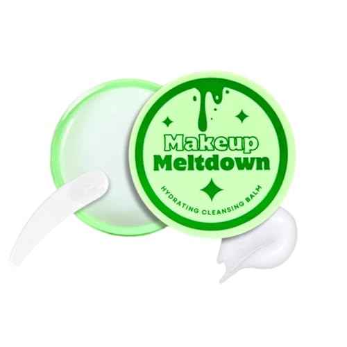 Makeup Meltdown Cleansing Balm ? Hydrating Makeup Remover for Face and Eyes ? Jojoba Oil and Vitamin E ? Gentle Balm to Oil Cleanser for All Skin Types ? 3.5 oz