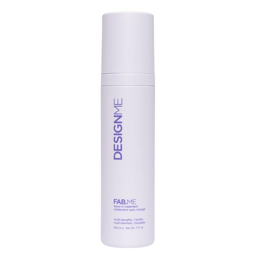 DESIGNME FAB.ME Leave-In Treatment - Multi-Benefit Conditioner for Curly Hair | Lightweight Dry Spray for Manageability