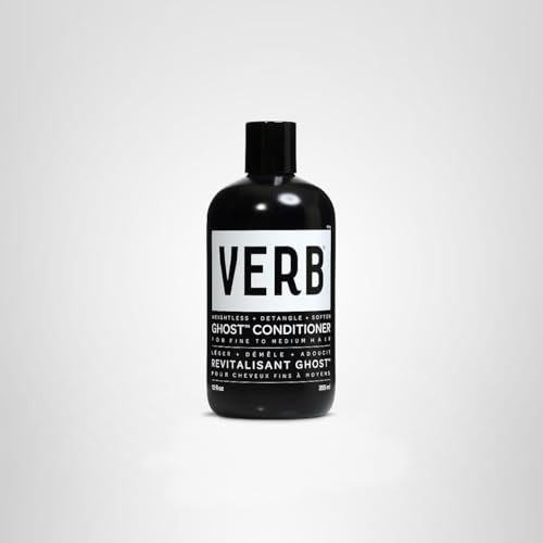 VERB Ghost Conditioner, 12 fl oz- Infused with Moringa Oil -Moisturizes Fine and Weighed Down Hair - Vegan, No Parabens or Harmful Sulfates