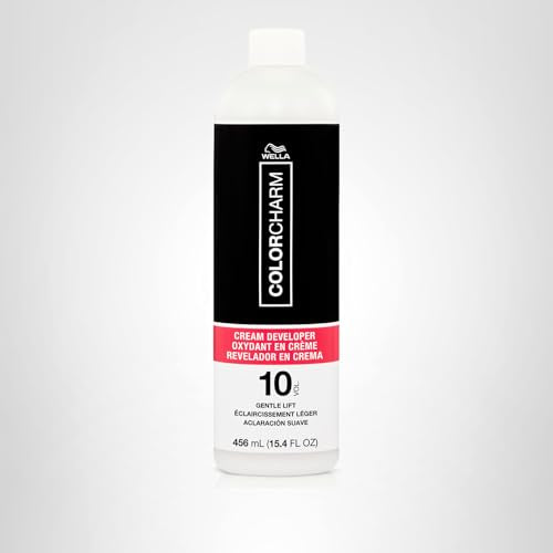 COLORCHARM Cream Hair Color Developer | 10 Volume | For Optimal Gray Blending and Rich Multi-Dimensional End Results | 15.4 oz