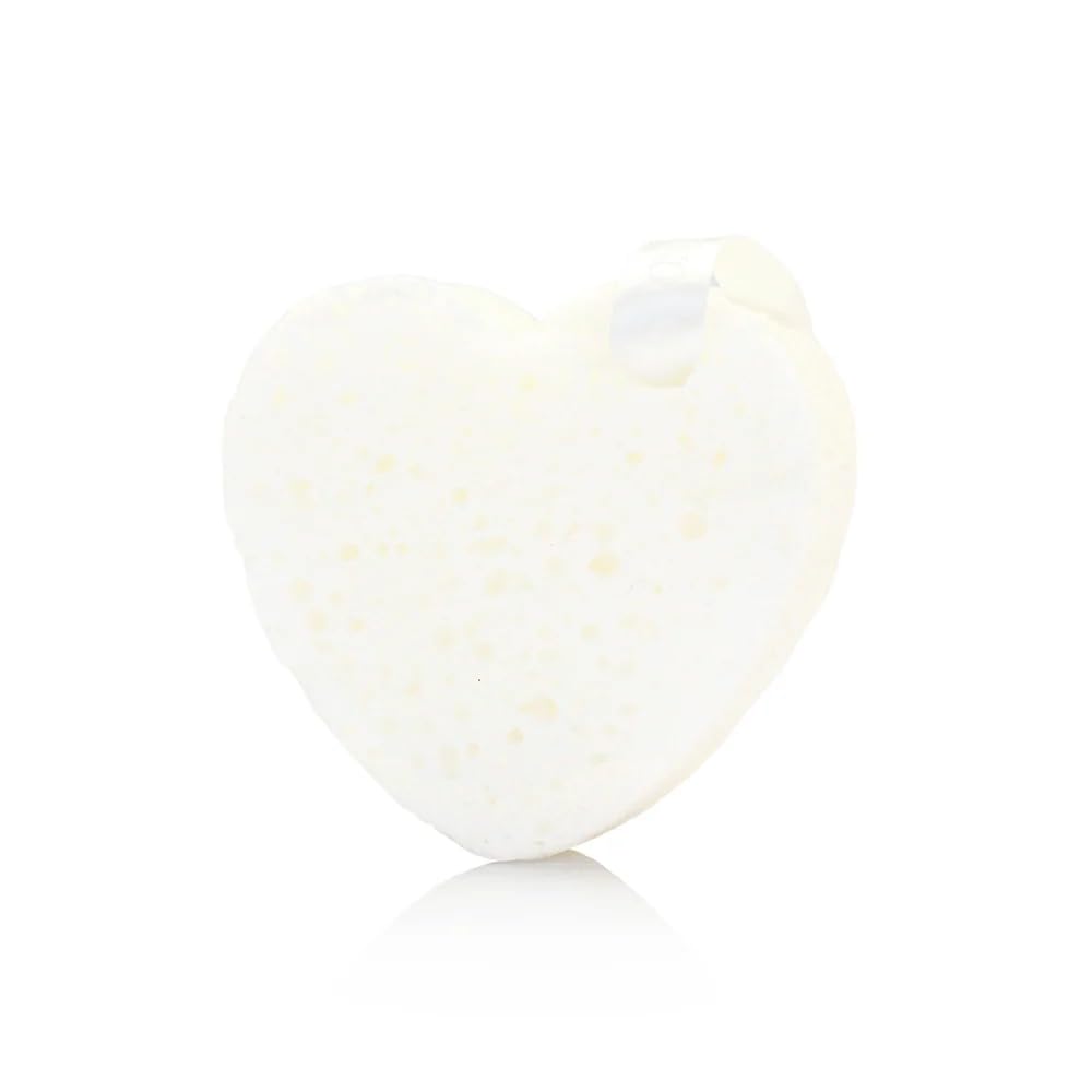 Spongellé Sweet Orchid Heart Buffer – Exfoliating Body Wash Infused Sponge with Orchid Scent – Perfect for Valentine's & Mother's Day Gifts