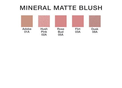 Jolie Mineral Matte Blush Pressed Cheek Color Blusher (Adobe)