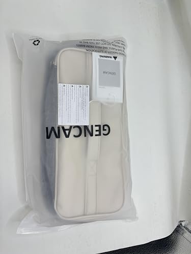 GENCAM Double-Layer Carrying Case for Shark Flexstyle, Travel Case for Shark SpeedStyle, Storage Organizer bag for Shark Flexstyle FlexFusion/Dyson Airwrap Styler and Attachments (light gray)