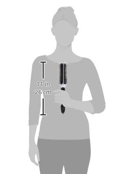 Olivia Garden ThermoActive Ionic Boar Combo Vented Thermal Round Hair Brush TA-CO27 (3/4")