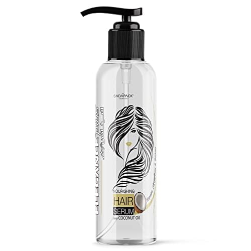 Elegance Plus Hair Serum - Nourishing Coconut Formula for Soft, Shiny Hair | 10.1 Oz