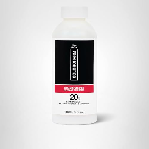 COLORCHARM Cream Hair Color Developer | 20 Volume | For Optimal Gray Blending and Rich Multi-Dimensional End Results | 4 Fl Oz