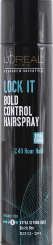 L'Oreal Paris Hairspray - Advanced Hairstyle Lock It Bold Control | 8.25 Ounce Size