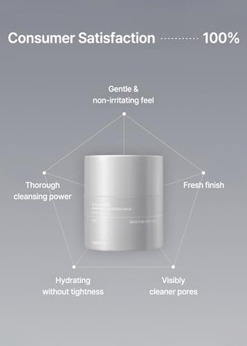 celimax Dual Barrier Purifying Cleansing Balm Refill Edition (50mlx2) | with Ceramides, Waterproof Makeup Remover, Pore Cleansing, Daily Use Cleanser, Grind Container