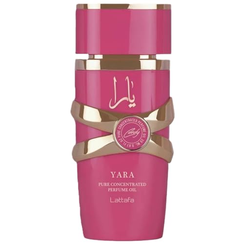 Lattafa Yara Candy for Women Eau de Parfum Spray, 3.4 Ounce (PACK OF 2)