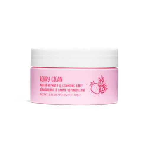 W7 Berry Clean Makeup Remover & Cleansing Balm ? Melt Away Makeup & Say Hello to a Berry Fresh Glow! Hydrating, Gentle & Packed with Skin Loving Goodness