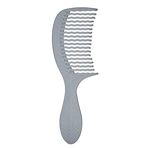 Wet Brush Go Green Charcoal Infused Treatment Comb - Wide Tooth Hair Detangler with WaveTooth Design that Gently and Glides Through Tangles - No Split Ends and No Damage
