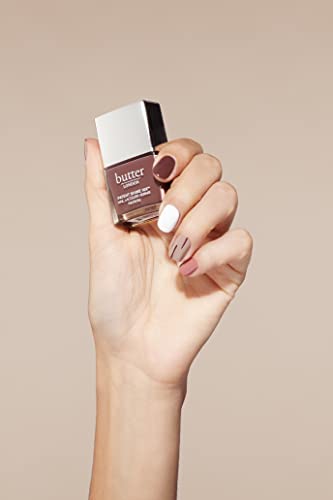 butter LONDON Patent Shine 10X Nail Lacquer Polish, Toff (Purple) - Gel-Like Finish & Chip-Resistant Nail Lacquer Helps Protect & Strengthen Nails - Non-Toxic, Vegan, & Cruelty-Free (0.4 Fl Oz)