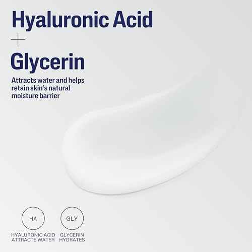 Cetaphil Daily Hydrating Lotion for Face, With Hyaluronic Acid, 3 fl oz, Lasting 24 Hour Hydration, for Combination Skin, No Added Fragrance, Non-Comedogenic