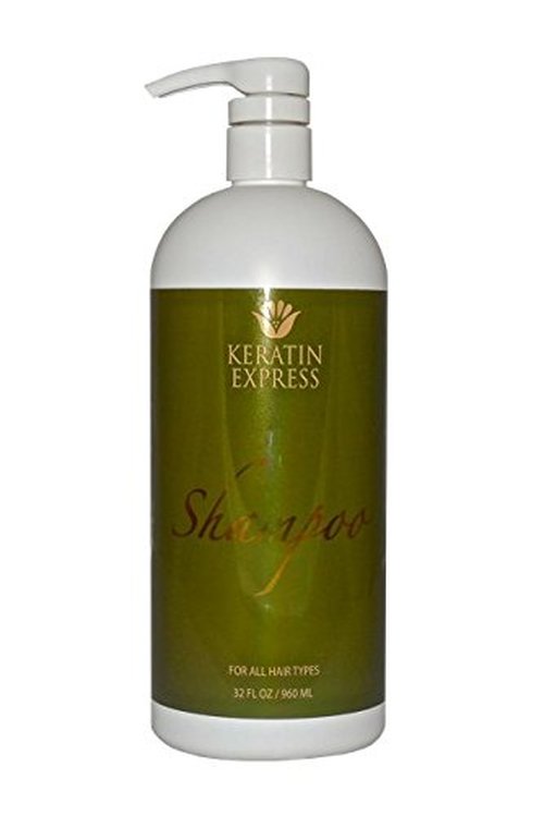 Keratin Express Shampoo - Sulfate-Free Formula for Color-Treated Hair | Volume Boosting, 32 fl oz