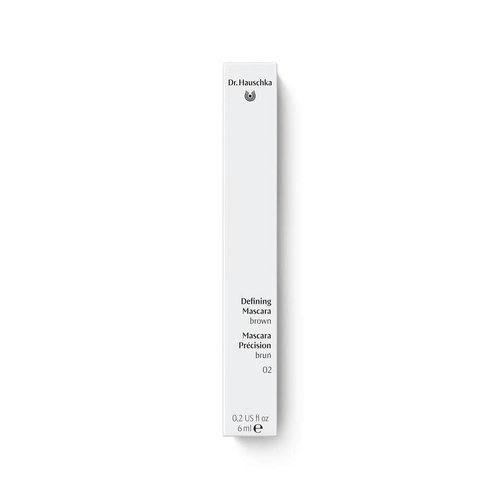 Dr. Hauschka Brown Defining Mascara 02 - Volumizing Formula, 6 ML for Lush Lashes