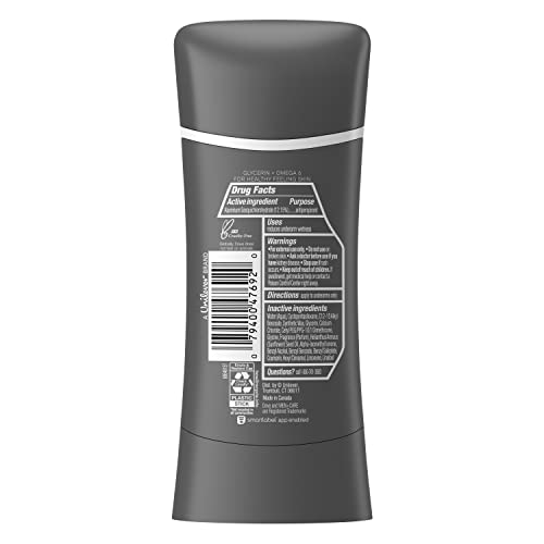 DOVE MEN + CARE Antiperspirant hydrating, water-based deodorant Coastal Cedar with our best non-irritant formula 2.6 oz 2 Count