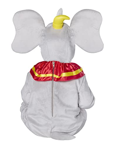 Spirit Halloween Disney Baby Dumbo Jumpsuit Costume | Officially Licensed | Easy Costume | Baby Halloween Costumes - 0-6m