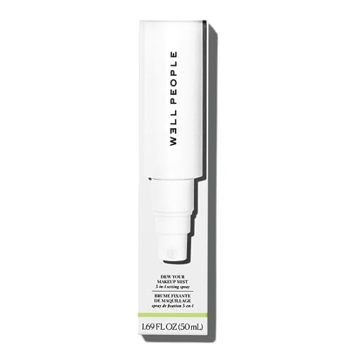 Well People Dew Your Makeup Mist - 3-in-1 Setting Spray for Priming, Setting & Revitalizing Skin - Vegan & Cruelty-Free