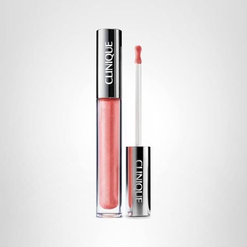 Clinique Pop Plush Creamy Lip Gloss With Hyaluronic Acid + Blend of Avocado, Aloe + Shea Butter | Hydrating + High Shine, Brulee Pop, 0.11 Fl Oz