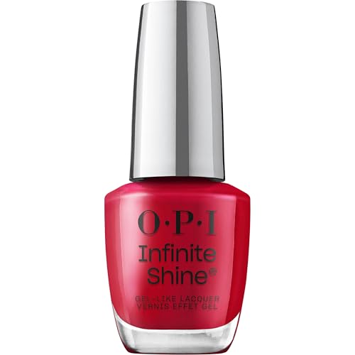 OPI Infinite Shine A Lil Suga & Spice | Sheer Bright Cool Purple Multicolor Blue & Pink Shimmer Long Wear Nail Polish | Good Enough to Treat Collection | Holiday 2025